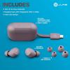 imageJLab Go Air Pop True Wireless Earbuds in Ear Headphones Bluetooth Earphones 35H Playtime Ear Buds Bluetooth Earbuds with Microphone USBC Charging Case Dual Connect EQ3 Sound BlackMauve