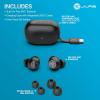 imageJLab Go Pop ANC True Wireless Earbuds ampamp Charging Case Black Active Noise Cancelling 10mm Drivers Dual Connect Customize Your Sound with App Be Aware Mode Compact Fit MEMS MicrophoneBlack