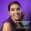 imageJLab Go Pop ANC True Wireless Earbuds ampamp Charging Case Black Active Noise Cancelling 10mm Drivers Dual Connect Customize Your Sound with App Be Aware Mode Compact Fit MEMS MicrophoneTransparent Purple