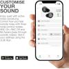 imageJLab Go Pop ANC True Wireless Earbuds ampamp Charging Case Black Active Noise Cancelling 10mm Drivers Dual Connect Customize Your Sound with App Be Aware Mode Compact Fit MEMS MicrophoneTransparent Neon Green