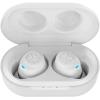 imageJLab JBuds Air True Wireless Signature Bluetooth Earbuds  Charging Case White IP55 Sweat Resistance Bluetooth 50 Connection 3 EQ Sound Settings Signature Balanced Bass Boost