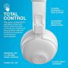 imageJLab Studio ANC OnEar Wireless Headphones Black 34 Hour Bluetooth 5 Playtime 28 Hour with Active Noise Cancellation EQ3 Custom Sound UltraPlush Faux Leather ampamp Cloud Foam CushionsWhite