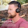 imageJLab Studio ANC OnEar Wireless Headphones Black 34 Hour Bluetooth 5 Playtime 28 Hour with Active Noise Cancellation EQ3 Custom Sound UltraPlush Faux Leather ampamp Cloud Foam CushionsBlack