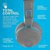 imageJLab Studio ANC OnEar Wireless Headphones Black 34 Hour Bluetooth 5 Playtime 28 Hour with Active Noise Cancellation EQ3 Custom Sound UltraPlush Faux Leather ampamp Cloud Foam CushionsGray  Blue