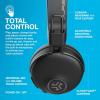 imageJLab Studio ANC OnEar Wireless Headphones Black 34 Hour Bluetooth 5 Playtime 28 Hour with Active Noise Cancellation EQ3 Custom Sound UltraPlush Faux Leather ampamp Cloud Foam CushionsGraphite Noise Canceling