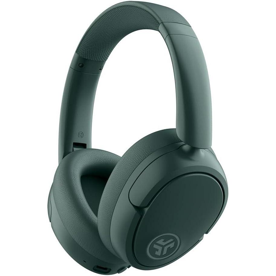 imageJLab JBuds Lux ANC Wireless Headphones Mauve Hybrid Active Noise Cancelling Customizable Sound Spatial Audio Compatible Premium OverEar Bluetooth HeadsetSage