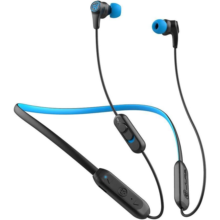 imageJLab Play Gaming Wireless Earbuds 11 Hour Bluetooth 5 Playtime 60ms SuperLow Latency for Mobile Gameplay Builtin Microphone AUX Gaming Cord Compatible with Gaming Consoles
