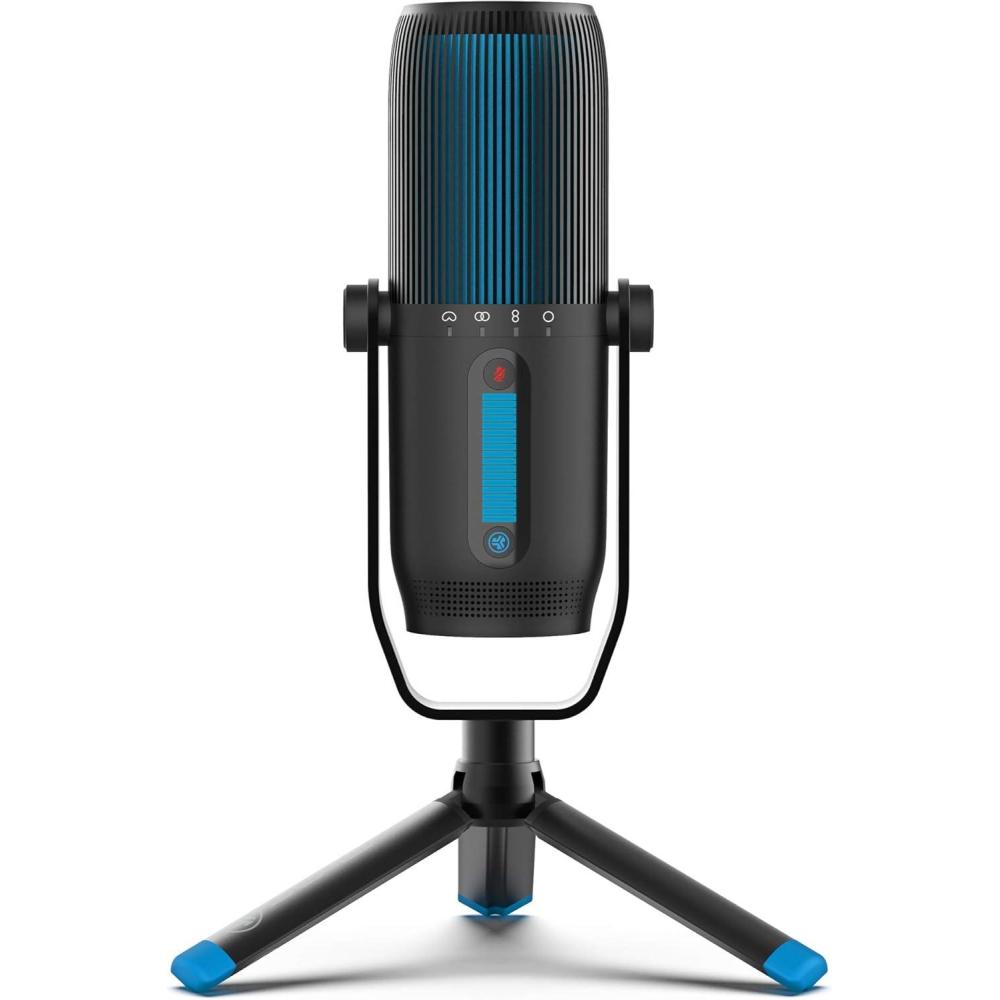 imageJLab Talk Pro USB Microphone USBC Output Cardioid Omnidirectional Stereo Bidirectional 192k Sample Rate 20Hz20kHz Frequency Response Volume Gain Control Quick Mute Plug ampamp Play