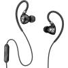 imageJLab Audio Fit2 Sport Wired Earbuds  Sport Fit with Customizable Memory Wire Earhook  IPX5 Waterproof ampamp Sweatproof  C3 Sound with Titanium Drivers  Black