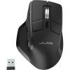 imageJLab Epic Wireless Mouse Connect Via Bluetooth or USB Wireless Dongle MultiDevice Toggle Up to 3 Devices OLED Display Custom User Profiles Adjustable Tracking FullSize 1 Pack12 Pack