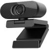 imageJLab Go Pop Cam USB HD Webcam Black 1080P30 FPS 21 Megapixels Builtin Privacy Shutter Minimalist Portable Setup Clipon Design Compatible with PC Mac and Chromebook