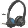 imageJLab Go Work Gen 2 Wireless Headsets with Microphone  55 Playtime PC Bluetooth Headset and Multipoint Connect to Laptop Computer and Mobile  Wired or Wireless Bluetooth or USB Dongle Headphones