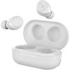 imageJLab JBuds Air True Wireless Signature Bluetooth Earbuds  Charging Case White IP55 Sweat Resistance Bluetooth 50 Connection 3 EQ Sound Settings Signature Balanced Bass Boost