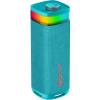 imageJLab JBuds Party Portable Bluetooth Speaker 2 FullRange Drivers  2 Passive Woofers IP56 Waterproof 12 Hours Playtime Connect Multiple Speakers Custom Sound  RGB Lighting via App BlackCyan