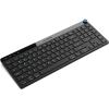 imageJLab JBuds Wireless Keyboard Black 95 Keys Connect Via Bluetooth or USB Wireless Dongle MultiDevice Toggle Soft Touch Keys Smart Media Knob Custom User Profiles Rechargeable 1 Pack1 Pack