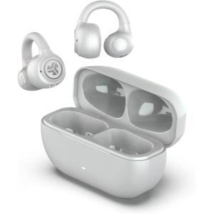 imageJLab Flex Open Earbuds Clipon Cuff Design Wireless OpenEar Audio Freedom Effortless Fit Safe Listening Bluetooth Multipoint Customize with The App TealCloud White