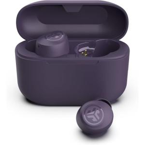 imageJLab Go Air Pop True Wireless Earbuds in Ear Headphones Bluetooth Earphones 35H Playtime Ear Buds Bluetooth Earbuds with Microphone USBC Charging Case Dual Connect EQ3 Sound BlackViolet