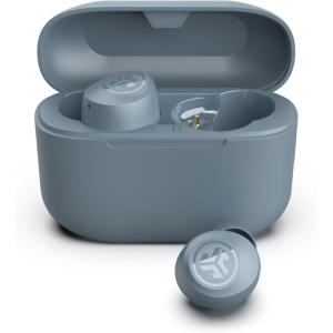 imageJLab Go Air Pop True Wireless Earbuds in Ear Headphones Bluetooth Earphones 35H Playtime Ear Buds Bluetooth Earbuds with Microphone USBC Charging Case Dual Connect EQ3 Sound BlackSlate