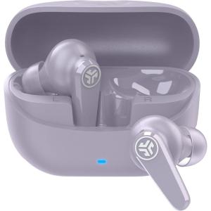 imageJLab Go Pods ANC True Wireless Bluetooth Earbuds ampamp Charging Case Hybrid Active Noise canceling  Be Aware for Safe Listening 26 Hours Total Playtime Clear Calls Custom Sound via App BlackLilac
