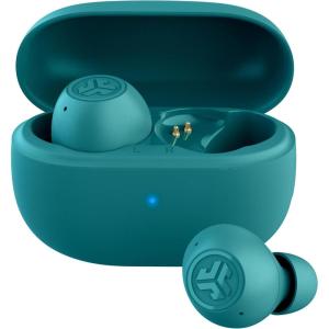 imageJLab Go Pop ANC True Wireless Earbuds ampamp Charging Case Black Active Noise Cancelling 10mm Drivers Dual Connect Customize Your Sound with App Be Aware Mode Compact Fit MEMS MicrophoneTeal