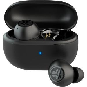 imageJLab Go Pop ANC True Wireless Earbuds ampamp Charging Case Black Active Noise Cancelling 10mm Drivers Dual Connect Customize Your Sound with App Be Aware Mode Compact Fit MEMS MicrophoneBlack
