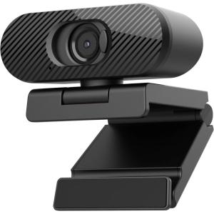imageJLab Go Pop Cam USB HD Webcam Black 1080P30 FPS 21 Megapixels Builtin Privacy Shutter Minimalist Portable Setup Clipon Design Compatible with PC Mac and Chromebook