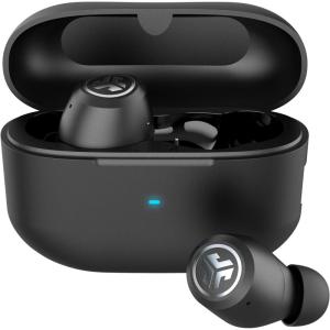 imageJLab JBuds ANC 3 True Wireless Earbuds with Charging Case 42 Hours of Total Playtime 9 Hours Per Charge Smart Active Noise Canceling Custom Sound Via App Multipoint Connect Google Fast PairBlack