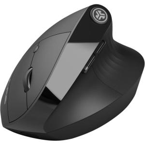 imageJLab JBuds Ergonomic Vertical Mouse Reduce Strain Connect Via Bluetooth or USB Wireless Dongle MultiDevice Toggle Up to Three Devices Custom User Profiles Adjustable Tracking Rechargeable