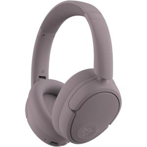 imageJLab JBuds Lux ANC Wireless Headphones Mauve Hybrid Active Noise Cancelling Customizable Sound Spatial Audio Compatible Premium OverEar Bluetooth HeadsetMauve