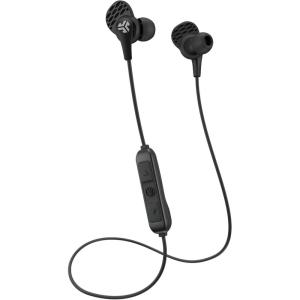 imageJLab JBuds Pro Bluetooth Wireless Signature Earbuds Teal Titanium 10mm Drivers 10Hour Battery Life Music Controls Noise Isolation Bluetooth 41 Extra Gel Tips and Cush FinsBlack