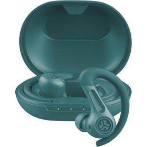 imageJLab JBuds Sport ANC 4 True Wireless Bluetooth Earbuds  Charging Case Graphite Swipe  Touch Controls Hybrid Active Noise Cancelation Multipoint Connect Customized Settings AppTeal