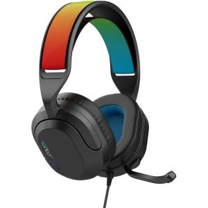 imageJLab Nightfall Over Ear Wired Gaming Headset  35mm Jack Gaming Headset with Mic for PCXbox PS5 PS4 Nintendo Switch  50mm Driver Cloud Foam Cushions ampamp Sound Isolating Inner Shelf