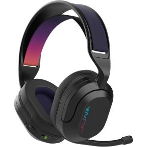 imageJLab Nightfall Wireless Gaming Headset AllNight Comfort 50mm Drivers and Sound Isolating Inner Shelf FliptoMute Rotating Mic Dual Wireless Connections Customization Options with The Lab App