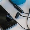 imageJLab Epic ANC Earbuds Active Noise Canceling Be Aware Audio Bluetooth 5 25 Hour Battery Life IP54 Sweat Resistant Universal Music Control Bluetooth Headphones Black