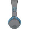 imageJLab JBuddies Studio Wireless OnEar Kids Headphones GraphiteBlue 13 Hour Battery Life Studio Volume Safe Volume Limiter Folding Adjustable Noise Isolation with Mic