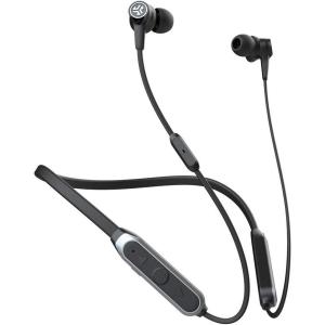 imageJLab Epic ANC Earbuds Active Noise Canceling Be Aware Audio Bluetooth 5 25 Hour Battery Life IP54 Sweat Resistant Universal Music Control Bluetooth Headphones Black