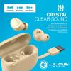 imageJLab Go Air Tones True Wireless Earbuds Designed with Auto On and Connect Touch Controls 32 Hours Bluetooth Playtime EQ3 Sound and Dual Connect Natural Earthtone Color 155 N