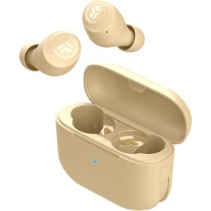 imageJLab Go Air Tones True Wireless Earbuds Designed with Auto On and Connect Touch Controls 32 Hours Bluetooth Playtime EQ3 Sound and Dual Connect Natural Earthtone Color 155 N