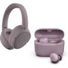 imageJLab Mauve Bundle JBuds Lux ANC Wireless Headphones Go Air Pop True Wireless Bluetooth Earbuds