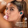 imageJLab Go Air Pop True Wireless Bluetooth Earbuds in Teal Plus Cloud Foam Mnemonic Earbud Tips