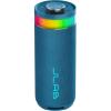 imageJLab Go Party Portable Bluetooth Speaker Midnight Black 10 Watts of Power 16 Hours of Playtime IP56 Waterproofing Customizable RGB LED Lighting Lab Sync Up to 100 Speakers Custom Sound inAppNavy