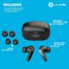 imageJLab JBuds Pods ANC True Wireless Bluetooth Earbuds Hybrid Active Noise Canceling 56 Hours Playtime Clear calls Custom Sound via App Wireless Charging Bluetooth Multipoint Be Aware Mode MauveBlack