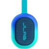 imageJLab Pop Party Portable Bluetooth Speaker Mulberry 8 Hours of Playtime IP55 Waterproofing Detachable Loop Handle Customizable RGB LED Lighting Lab Sync Up to 100 Speakers Custom Sound inAppNavy