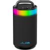 imageJLab Epic Party Portable Bluetooth Speaker Black 360degree Sound with 100 Watts of Power 16 Hours of Playtime Customizable RGB LED Lighting Lab Sync Up to 100 Speakers Custom Sound inApp