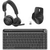 imageJLab Epic Work Bundle Epic Work Wireless Headset Epic Mini Keyboard and Epic Wireless Mouse