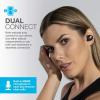 imageJLab Audio Go Air True Wireless Bluetooth Earbuds  Charging Case  Black  Dual Connect  IP44 Sweat Resistance  Bluetooth 50 Renewed