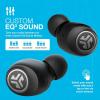 imageJLab Audio Go Air True Wireless Bluetooth Earbuds  Charging Case  Black  Dual Connect  IP44 Sweat Resistance  Bluetooth 50 Renewed