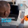 imageJLab Epic Pods ANC True Wireless Bluetooth Earbuds Hybrid Dual Driver System Knowles Balanced Armature Adaptive Noise Canceling 56 Hours Playtime Custom Sound via App Wireless Charging Black