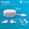 imageJLab Go Air Pop True Wireless Bluetooth Earbuds in Lilac Plus Cloud Foam Mnemonic Earbud Tips