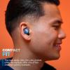 imageJLab Go Air Pop True Wireless Bluetooth Earbuds in Navy Blue Plus Cloud Foam Mnemonic Earbud Tips